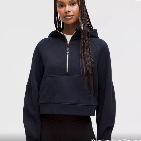 lululemon athletica Jackets & Blazers - lululemon scuba halfzip hoodie